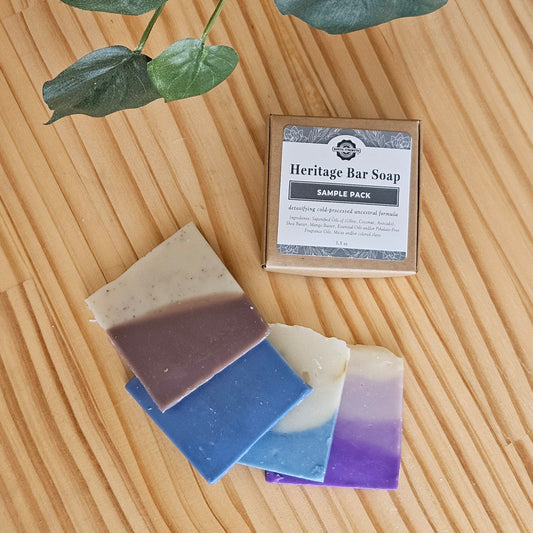 Bar Soap | Samples | 4 - .75 oz Bar Soap Chips