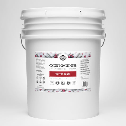 Rustic Strength, Coconut Conditioner, 5 Gallon, Bucket, Winter Berry