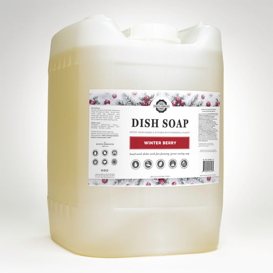 Rustic Strength, Dish Soap, 5 Gallon, Eco Jug, Winter Berry