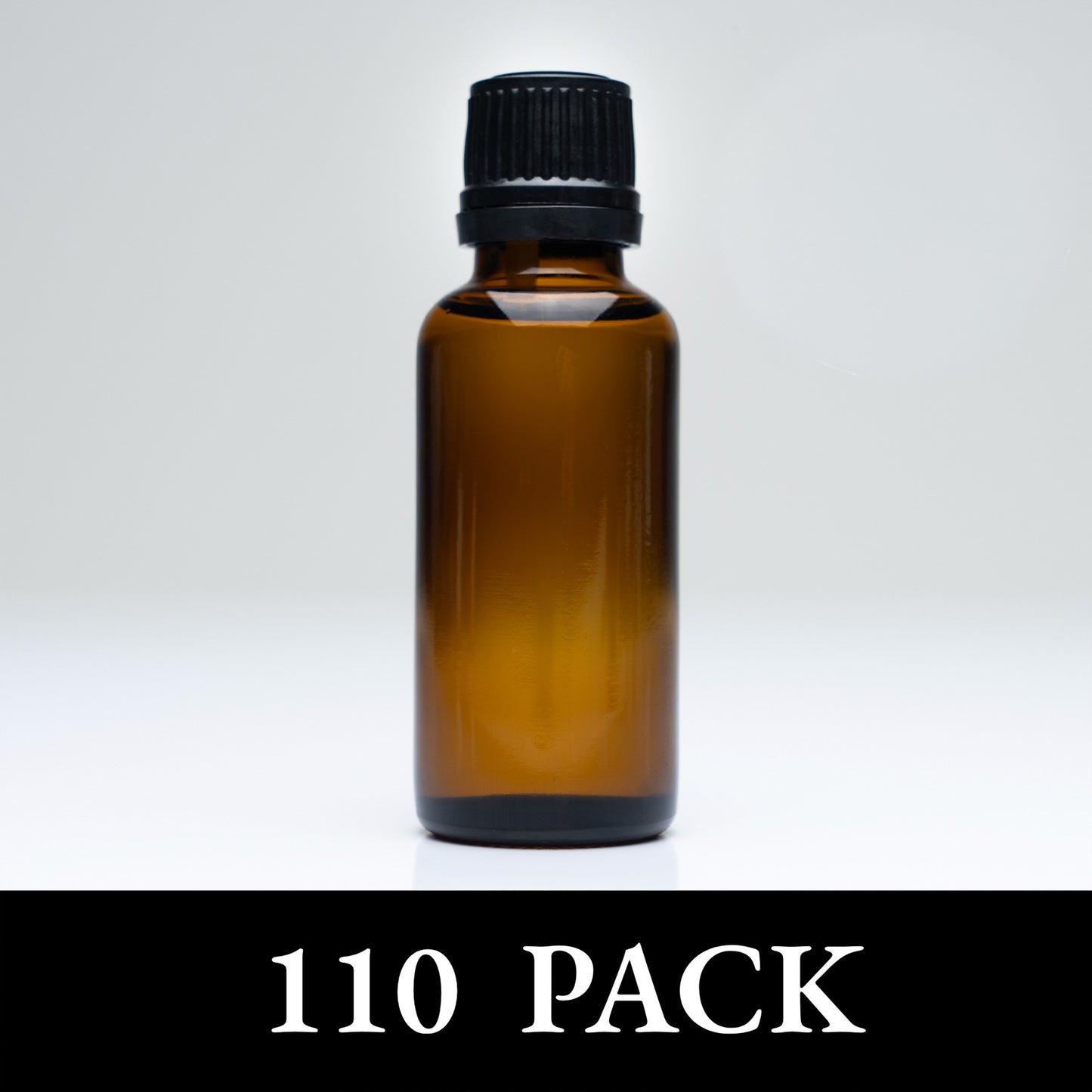 1 oz Amber Essential Oil Bottles with Dropper-Cap | Case of 110