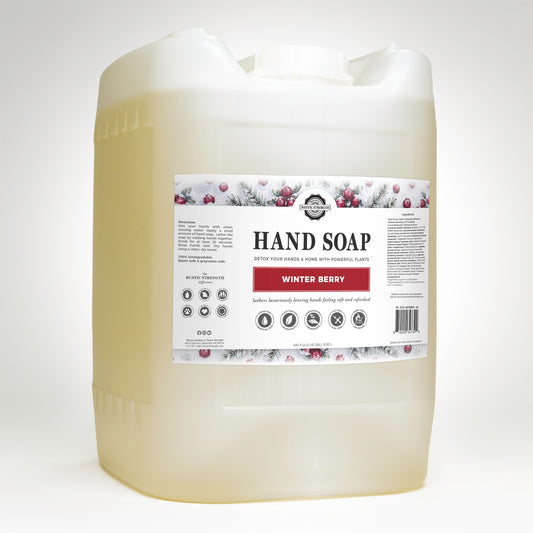 Rustic Strength, Hand Soap, 5 Gallon Eco Jug, Winter Berry