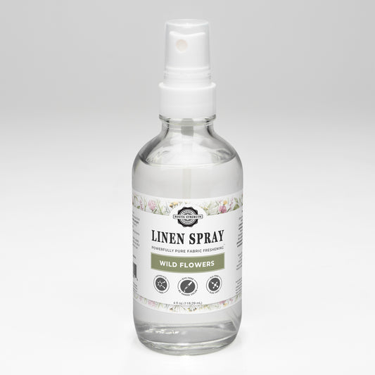 Linen Spray | Wild Flowers | 4 oz Bottle