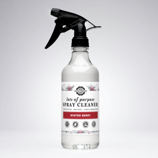 Rustic Strength, Lots of Purpose Spray Cleaner, 16oz with Spray top, Winter Berry