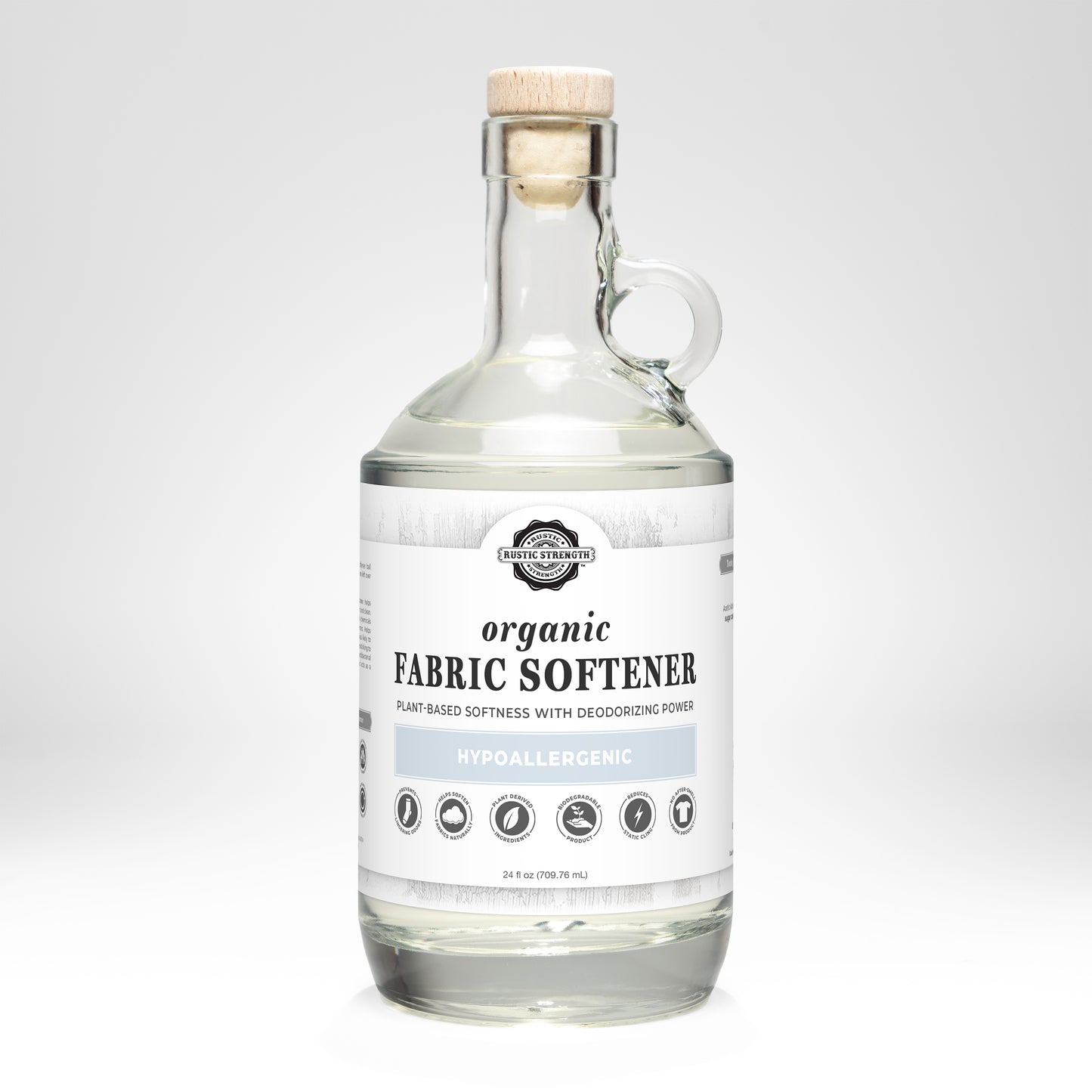 Organic Fabric Softener | 24 oz Glass Bottle
