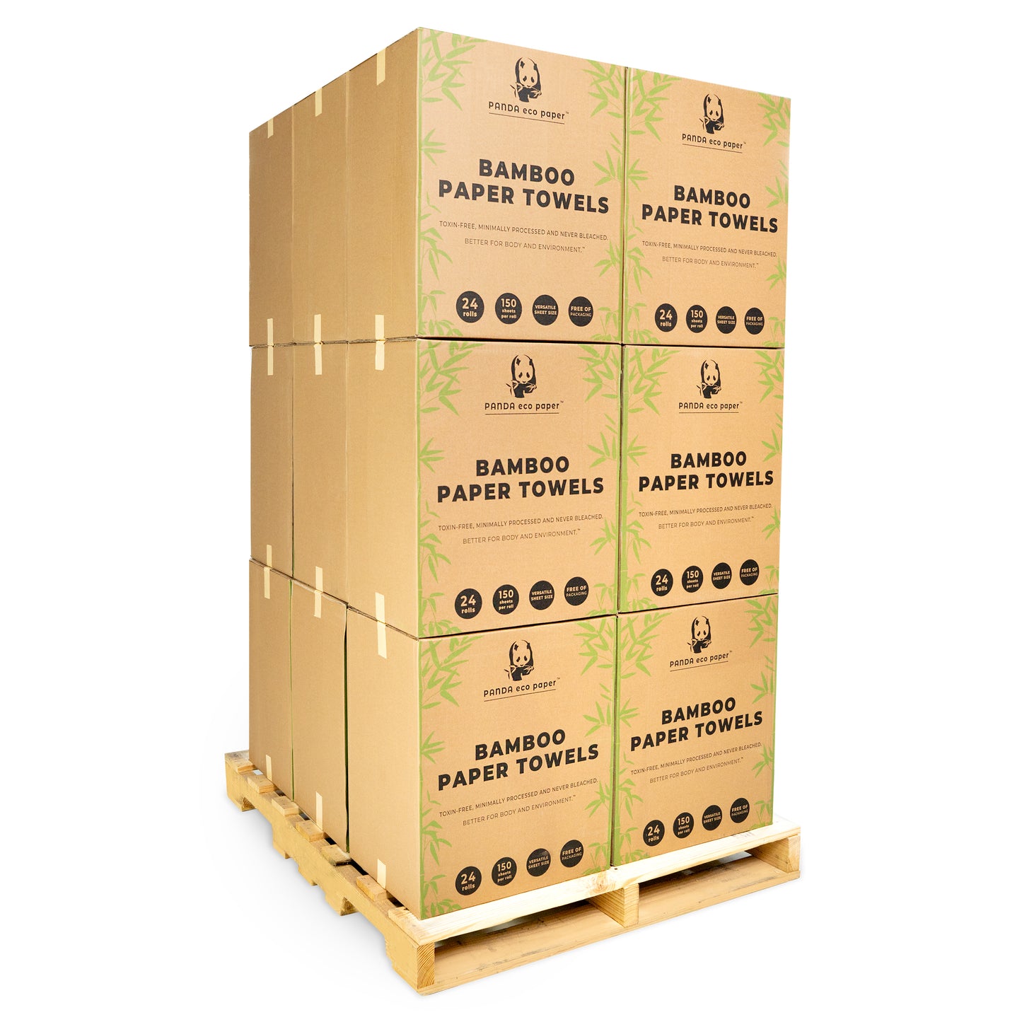 Panda Eco Paper | Unbleached Bamboo Paper Towels