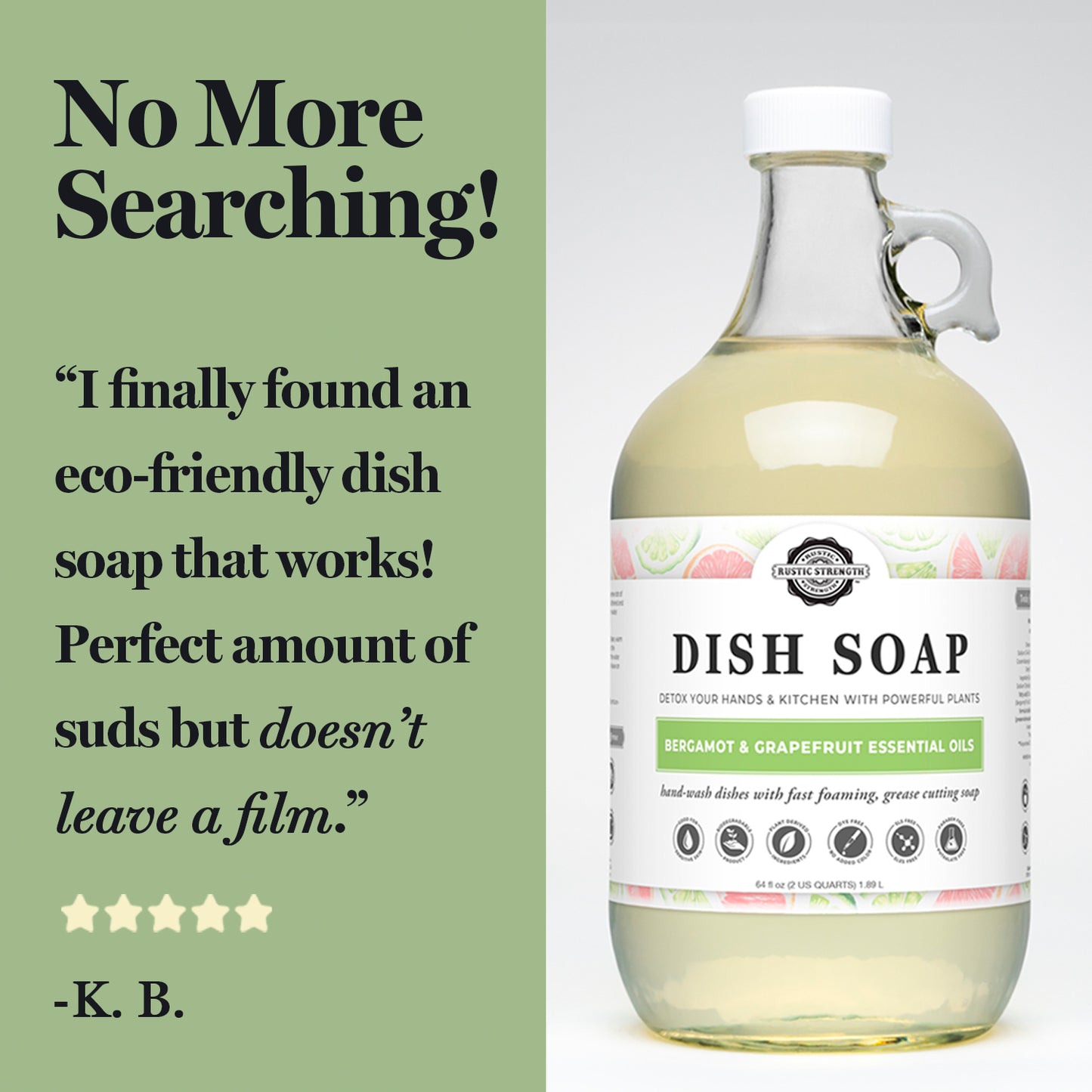 Dish Soap | Revolution | 16 oz Pump Bottle