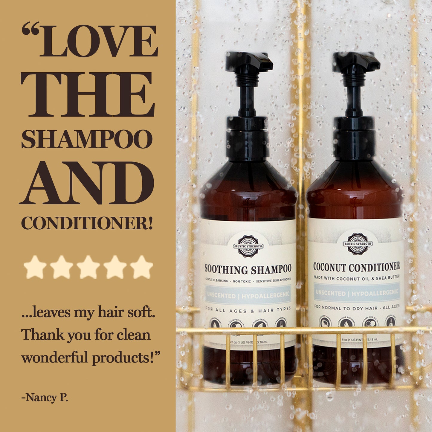 Soothing Shampoo | Winter Solstice | 16 oz Bottle