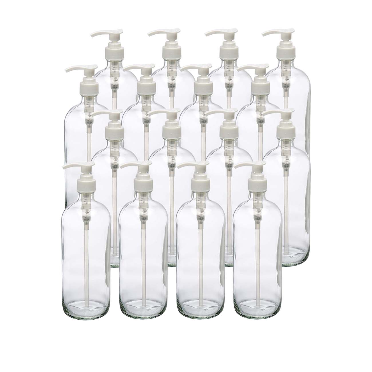 16 oz PET Plastic Bottles | Pack of 16