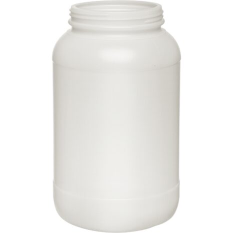 1 Gallon Wide-Mouth Plastic Jar