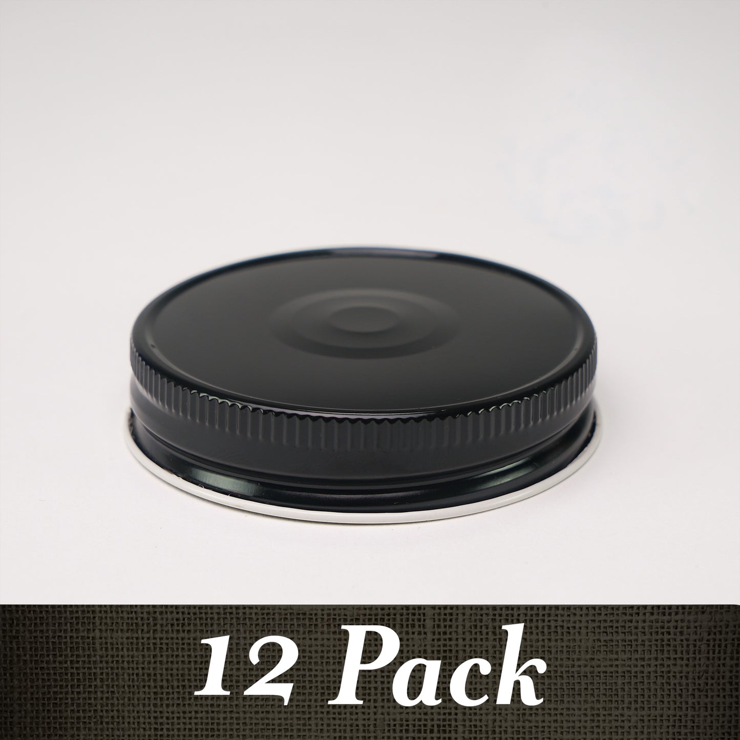 Metal Cap | fits 12 oz Keeper Jar | Pack of 12