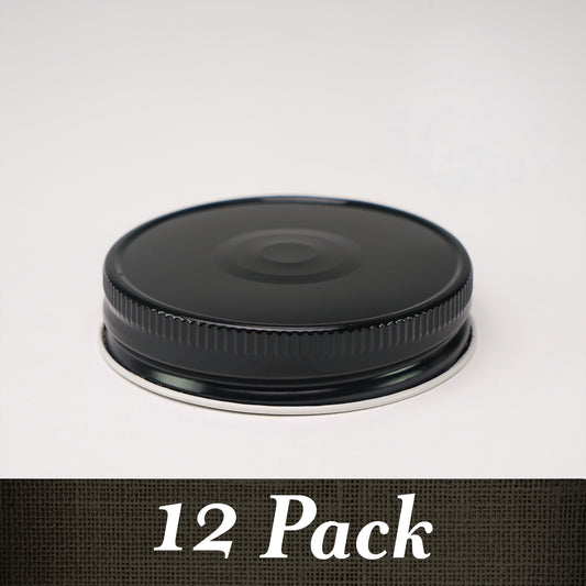 Metal Cap | fits 12 oz Keeper Jar | Pack of 12