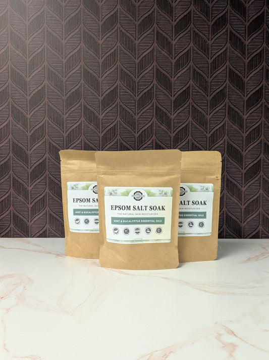 CLEARANCE | Epsom Salt | Bergamot & Grapefruit |  8 - 6 oz bags