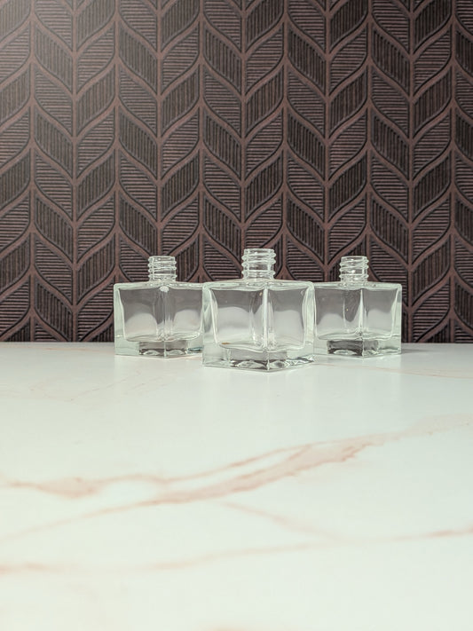 CLEARANCE | Square Glass Jar | 1 oz | 110 count