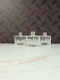 CLEARANCE | Square Glass Jar | 1 oz | 110 count