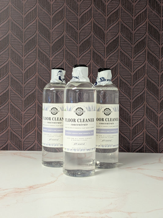 CLEARANCE | Floor Cleaner | Concentrate | Lavender, Lemon & Mint | 16oz case of 12