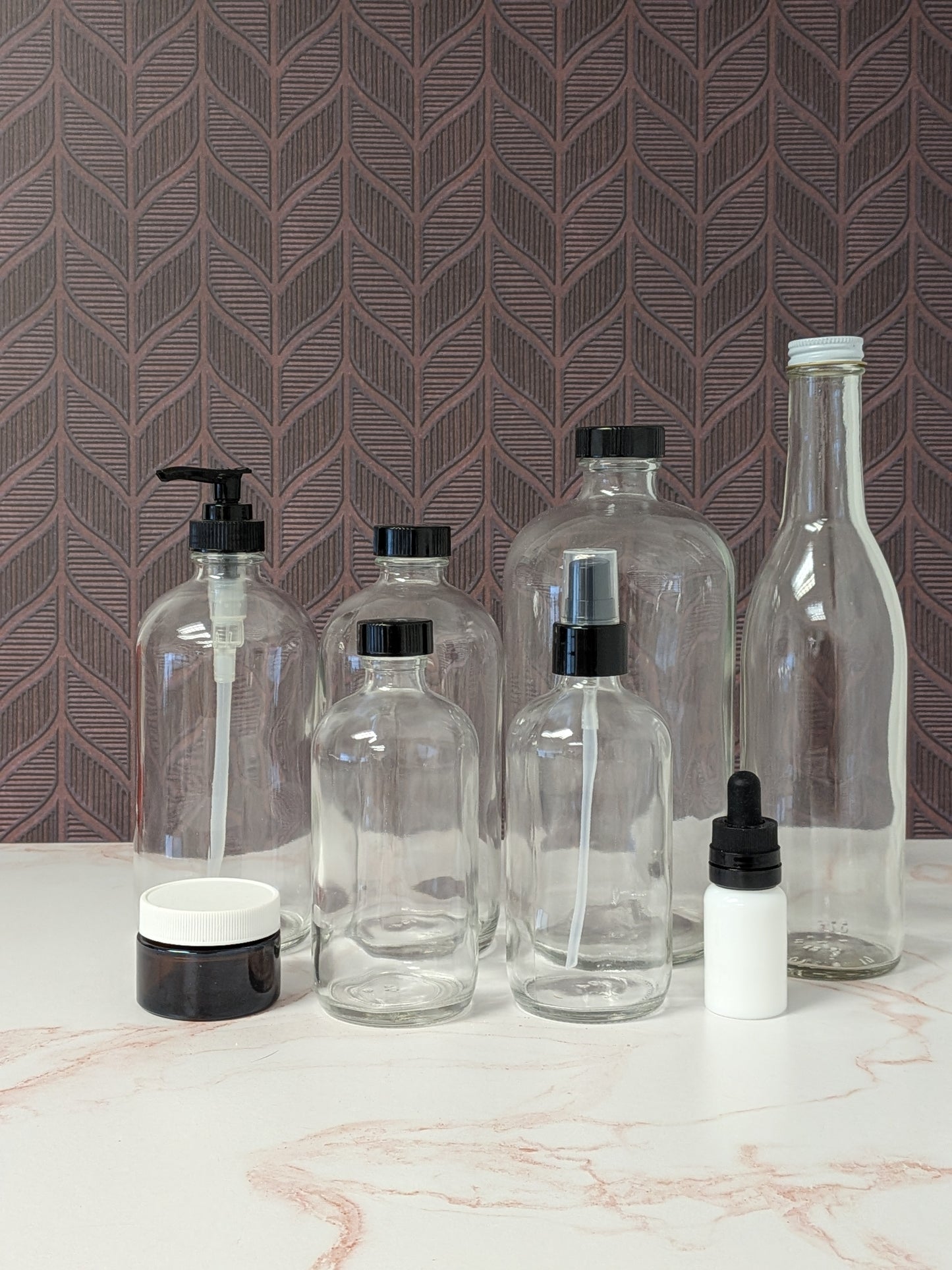 CLEARANCE | Assorted Containers/Bottles | Glass | as pictured