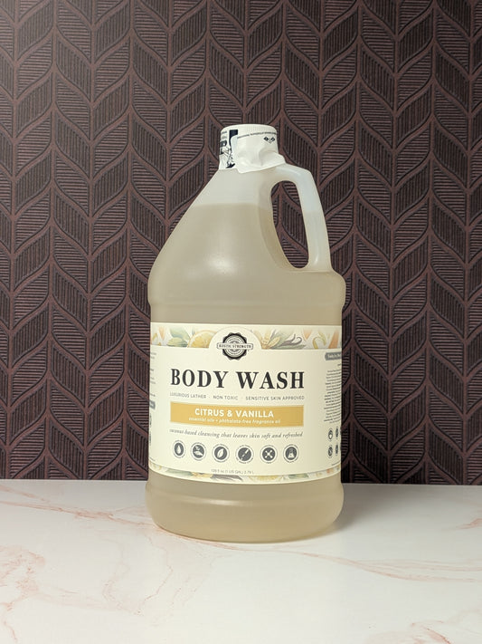 CLEARANCE | Body Wash | Citrus Vanilla ( 1 gallon )