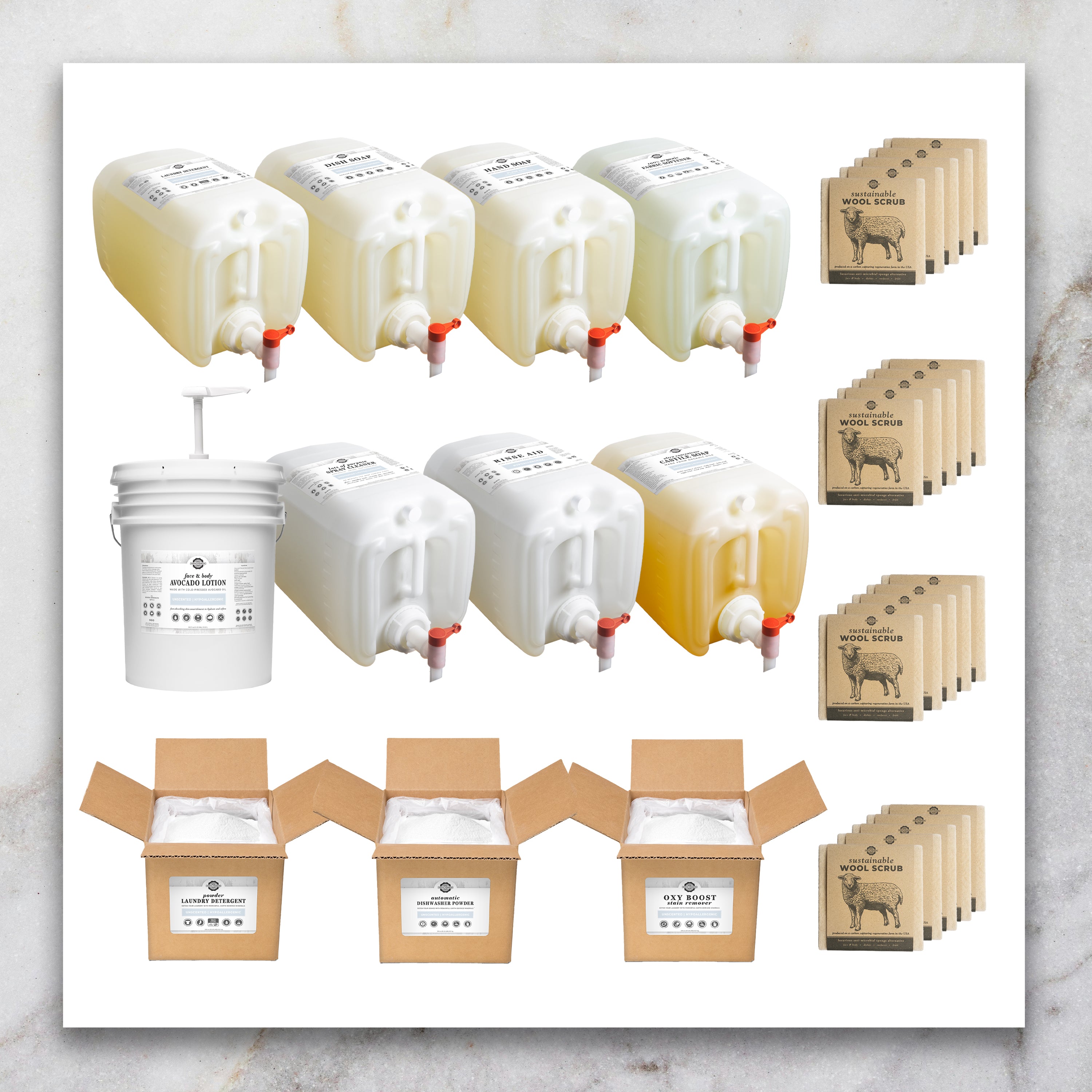 Refill Basic Bundle | Unscented – rusticstrengthwholesale