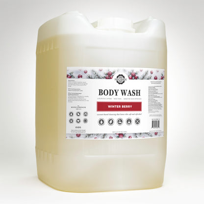 Rustic Strength, Body Wash, 5 Gallon, Eco Jug, Winter Berry