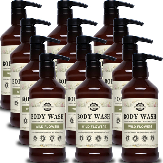 Body Wash | Wild Flowers | 16 oz Bottle