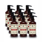 Rustic Strength, Coconut Conditioner, 16z, Amber Plastic bottle with pump, Winter Berry, 12 pack