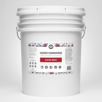Rustic Strength, Coconut Conditioner, 5 Gallon, Bucket, Winter Berry