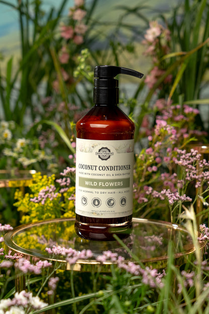 Coconut Conditioner | Wild Flowers | 16 oz Bottle
