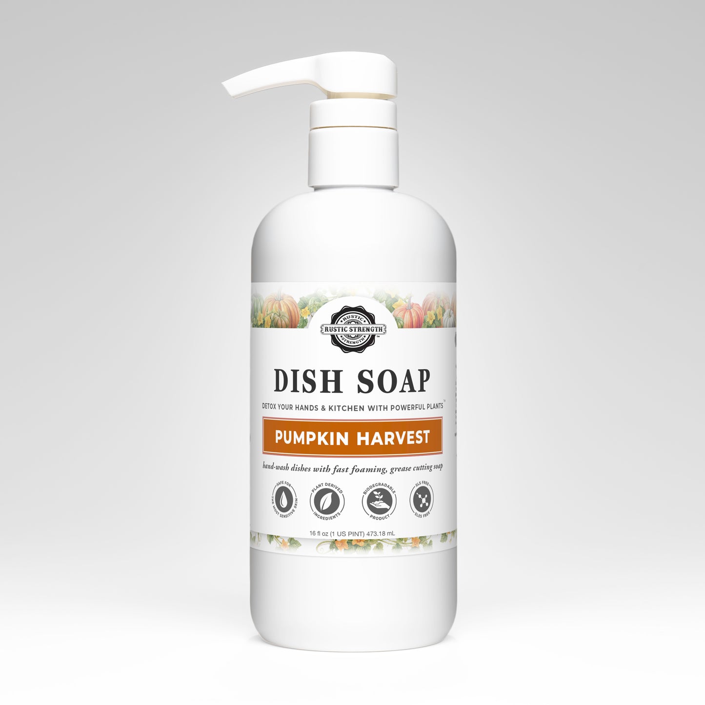 Dish Soap | Pumpkin Harvest | 16 oz Pump Bottle