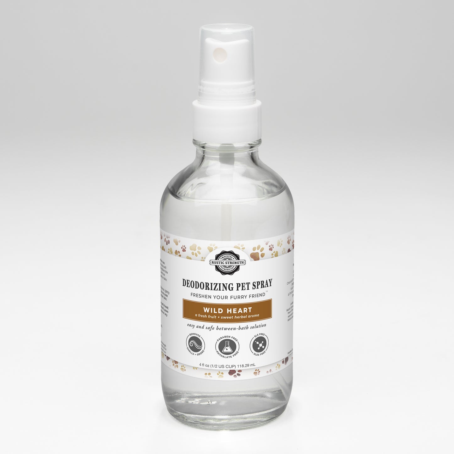 Deodorizing Pet Spray | Wild Heart | 4 oz Bottle