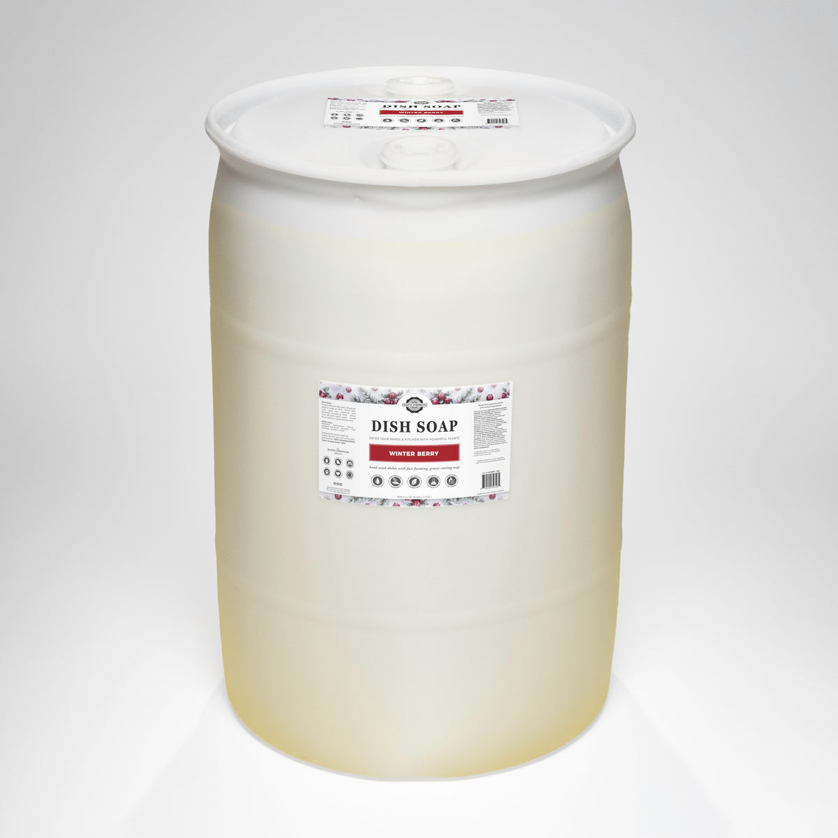 Rustic Strength, Dish Soap, 30 Gallon, Drum, Winter Berry