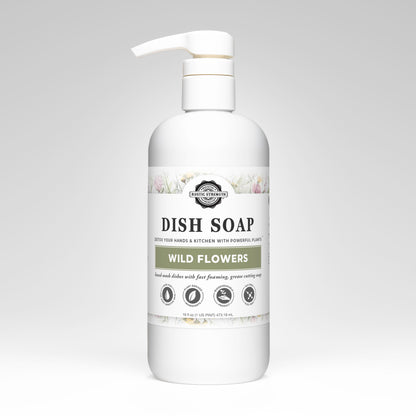 Dish Soap | Wild Flowers | 16 oz Pump Bottle