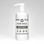 Rustic Strength, Dish Soap, 16oz, White Plastic Bottle with Pump, Silver Spruce