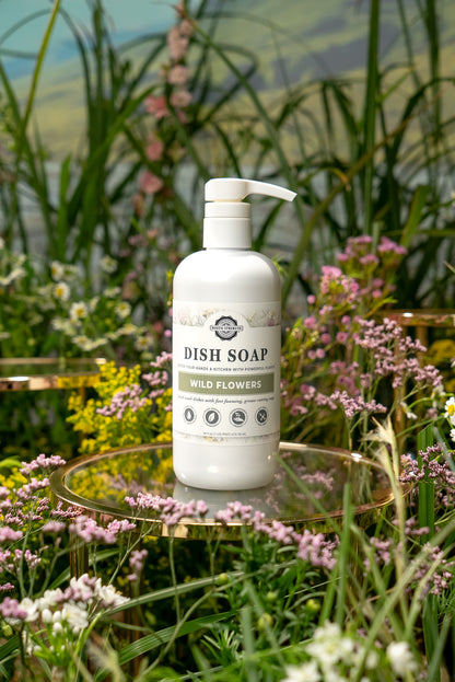 Dish Soap | Wild Flowers | 16 oz Pump Bottle