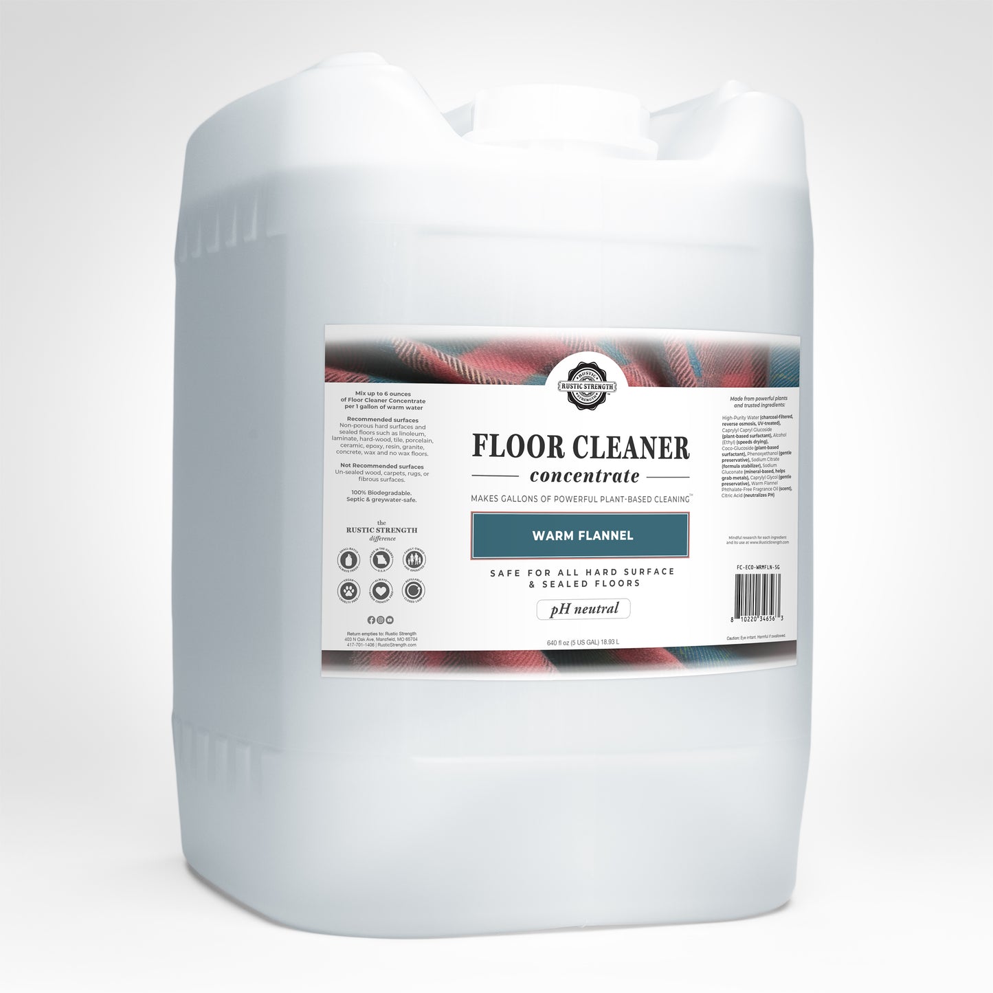 Floor Cleaner Concentrate | Warm Flannel