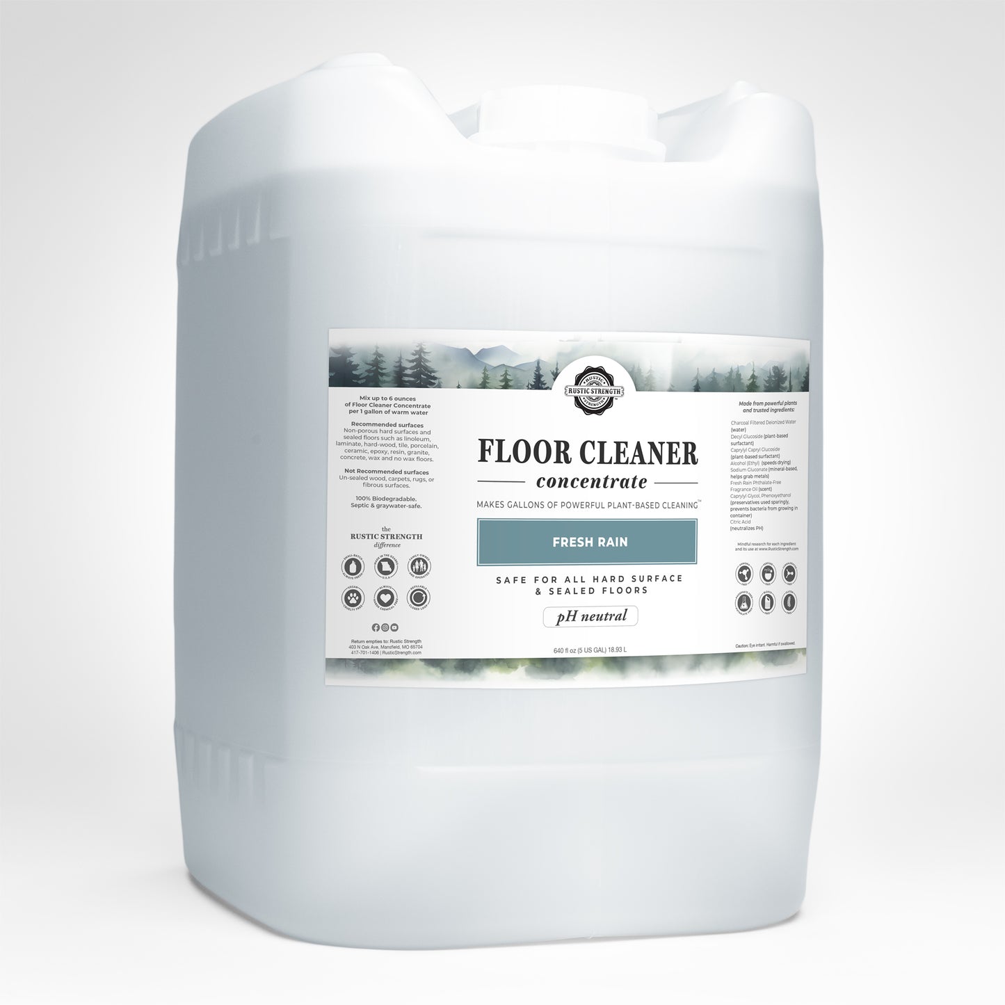 Multi-Surface Floor Cleaner | Spring Scents | Concentrate