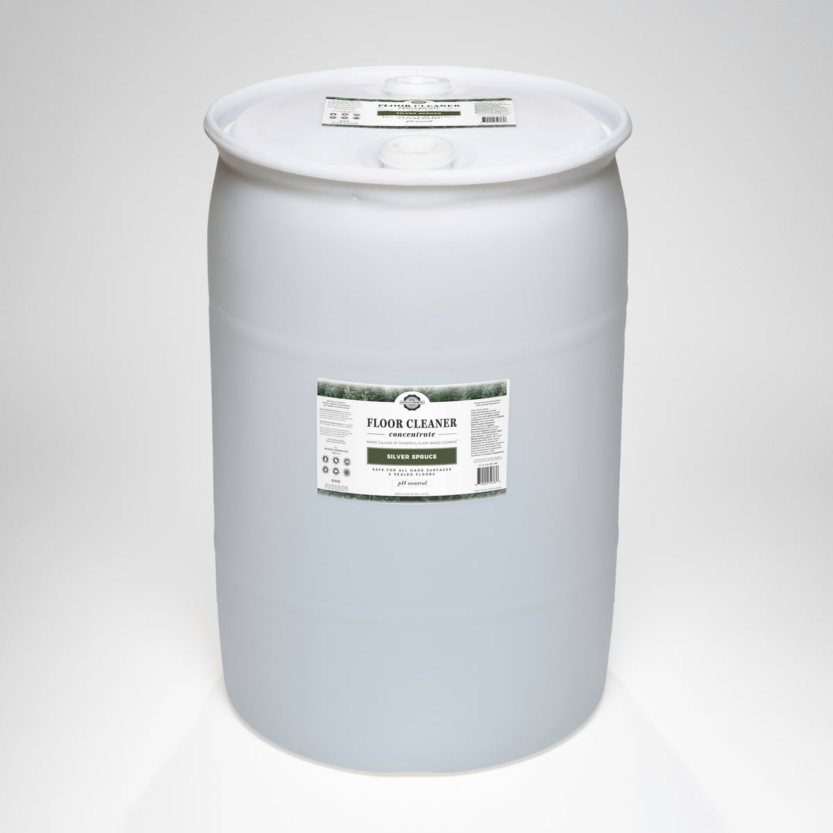 Rustic Strength, Floor Cleaner Concentrate, 30 Gallon, Drum, Silver Spruce