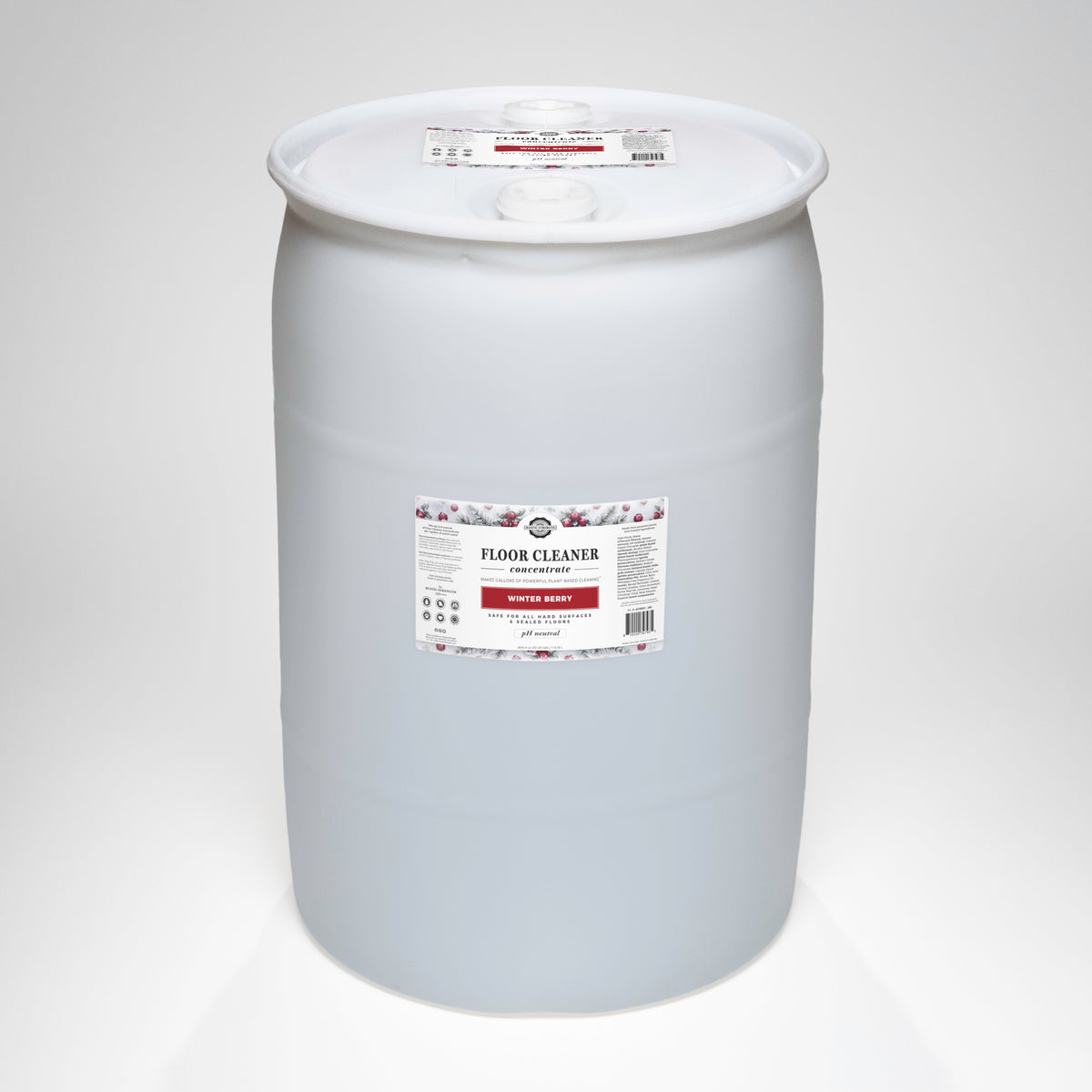 Rustic Strength, Floor Cleaner Concentrate, 30 Gallon, Drum, Winter Berry