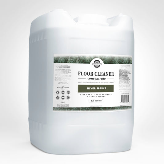 Rustic Strength, Floor Cleaner Concentrate, 5 Gallon, Eco Jug, Silver Spruce