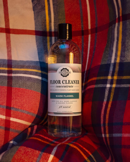 Floor Cleaner Concentrate | Warm Flannel | 16 oz Bottle