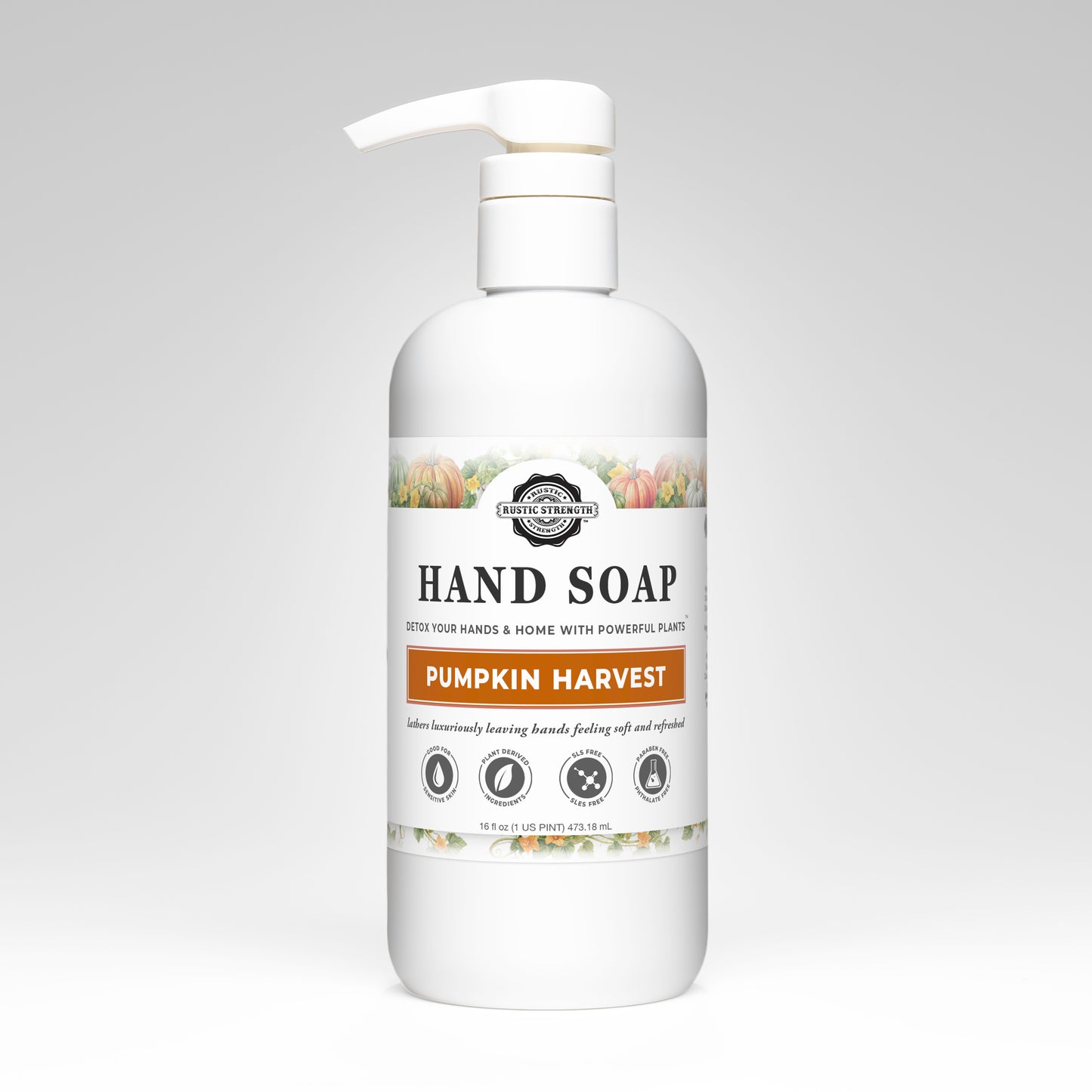 Hand Soap | Pumpkin Harvest | 16 oz Pump Bottle