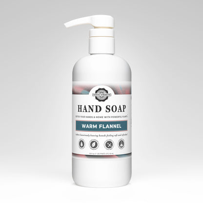 Hand Soap | Warm Flannel | 16 oz Pump Bottle