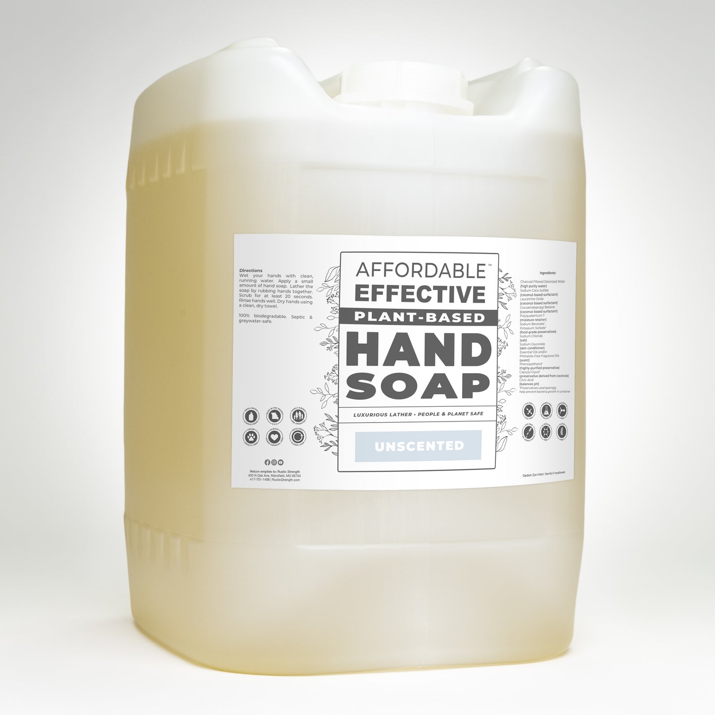 Affordable • Effective • Plant-Based | Hand Soap