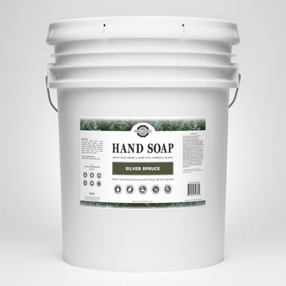 Rustic Strength, Hand Soap, 5 Gallon, Bucket, Silver Spruce