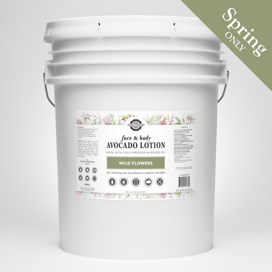 Avocado Lotion for Face & Body | Wild Flowers