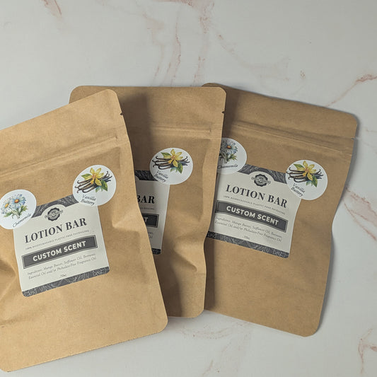 CLEARANCE | Lotion Bars | Chamomile & Buttery Vanilla | 15 bars