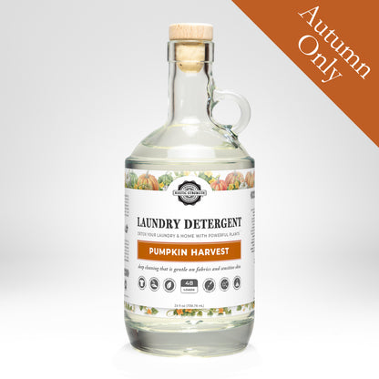 Laundry Detergent | Pumpkin Harvest | 24 oz Glass Bottle