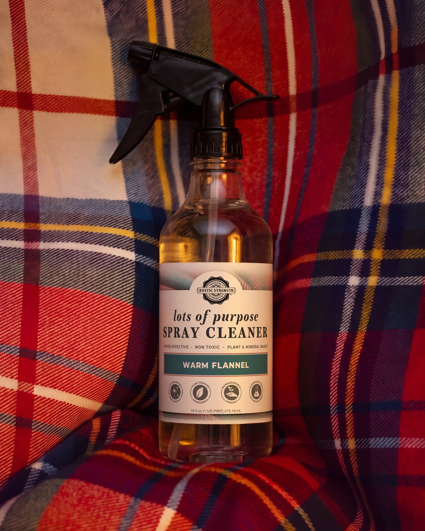 Lots of Purpose Spray Cleaner | Warm Flannel | 16 oz Bottle