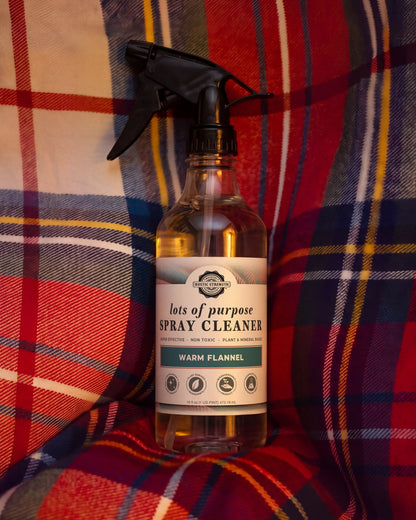 Lots of Purpose Spray Cleaner | Warm Flannel | 16 oz Bottle