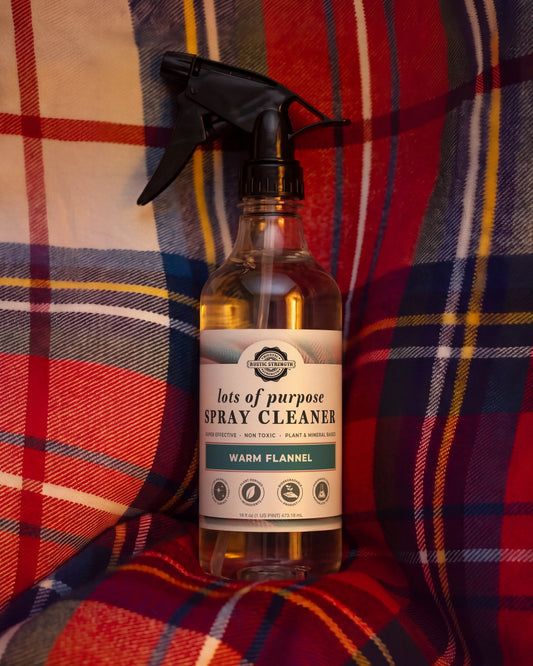 Lots of Purpose Spray Cleaner | Warm Flannel | 16 oz Bottle