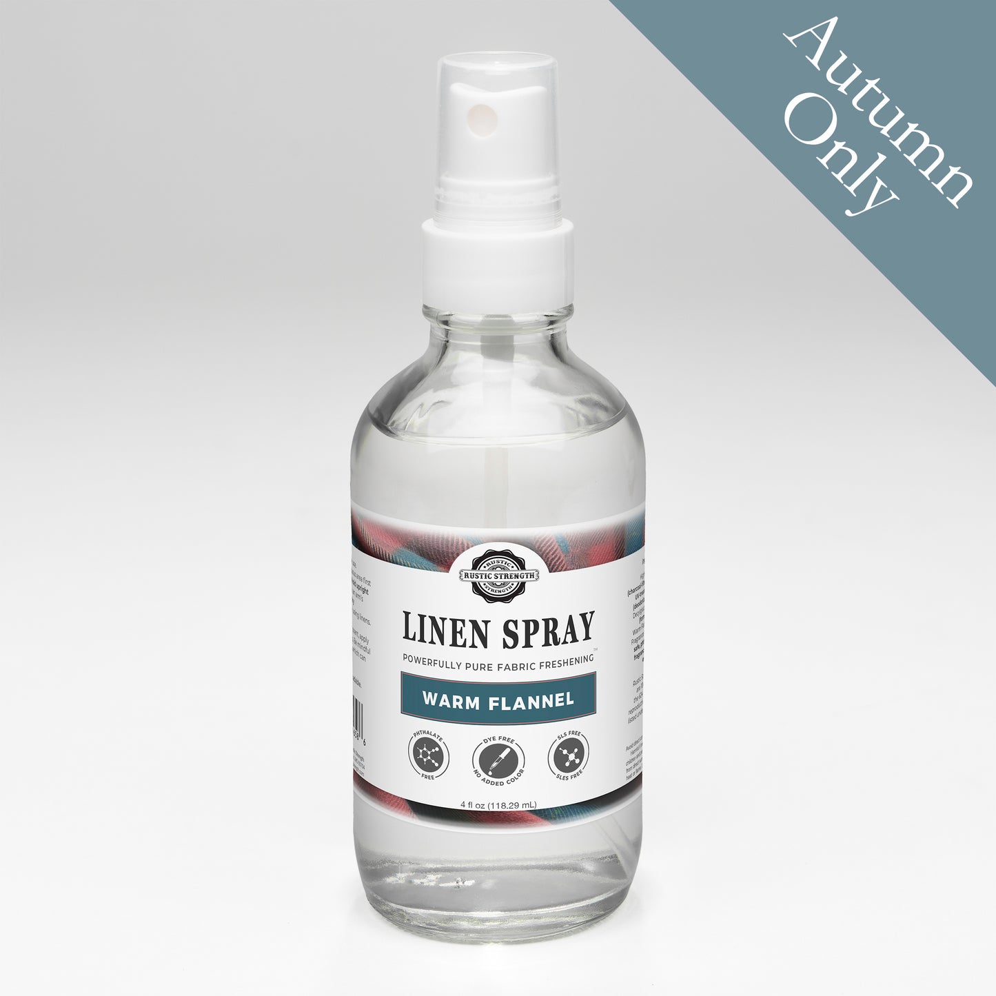 Linen Spray | Warm Flannel | 4 oz Bottle